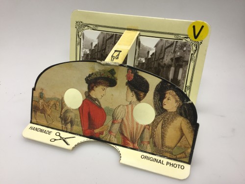 Stereo viewer cardboard views