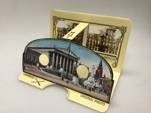 Stereo viewer cardboard views