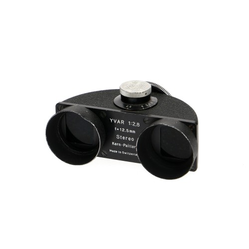 Film camera viewfinder accessory stereo Paillard-Bolex Yvar Kern