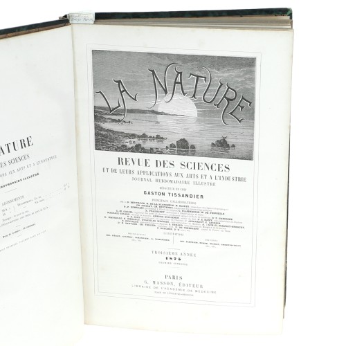 La Nature: Revue des sciences et de leurs applications aux arts et à l'industrie