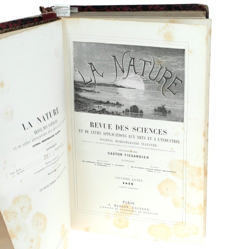 Tomo - La Nature - 1879