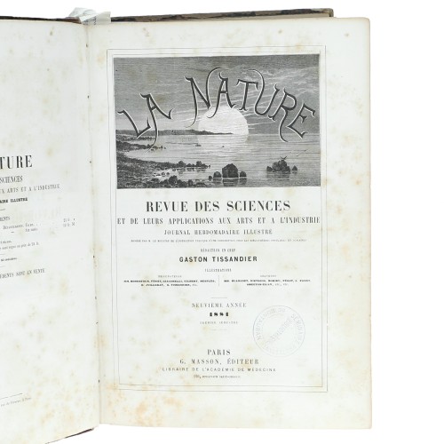 Tomo 1 semestre - La Nature - 1881