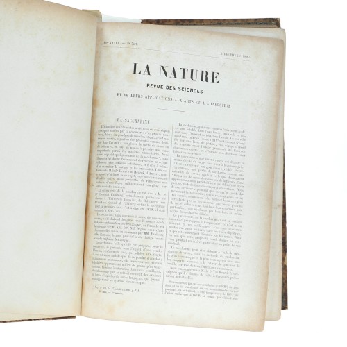 Tomo 1 semestre - La Nature - 1888