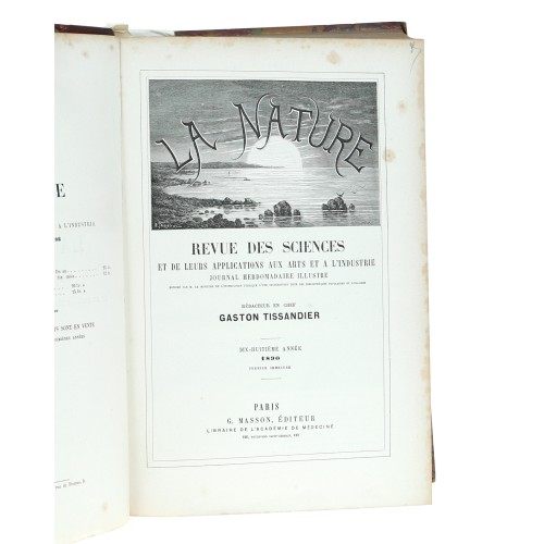 Tomo 1 - La Nature - 1890