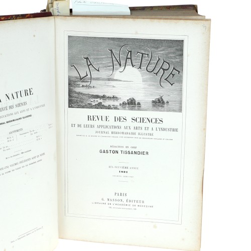 Tomo 1 - La Nature - 1891