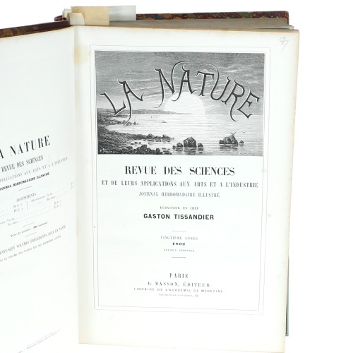 Tomo 1 - La Nature - 1892