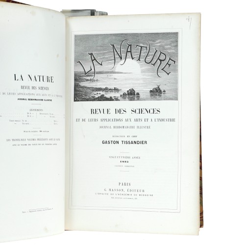 Tomo 1 - La Nature - 1893