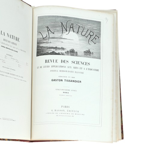 Tomo 1 - La Nature - 1894