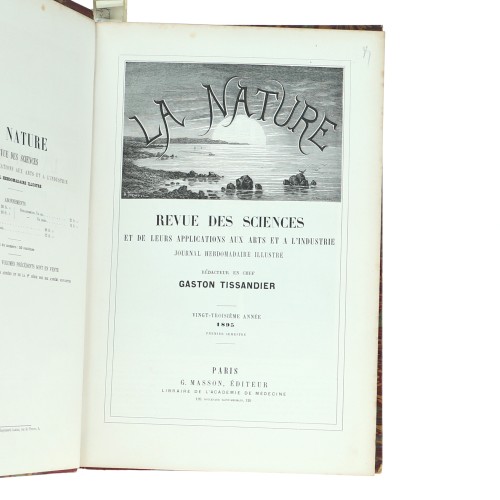 Tomo 1 - La Nature - 1895