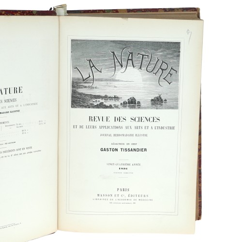Tomo 1 - La Nature - 1896