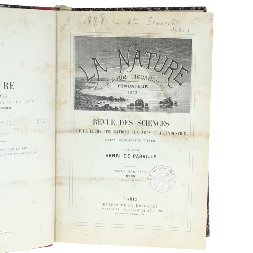 Tomo 1 - La Nature - 1898