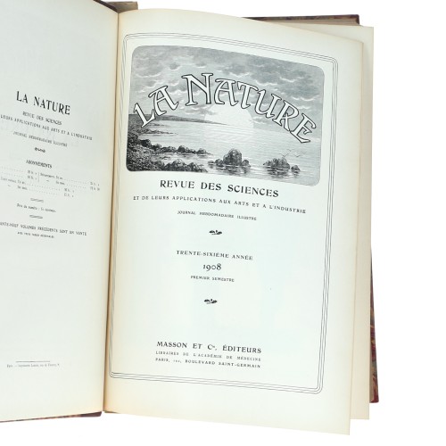 Tomo 1 - La Nature - 1908