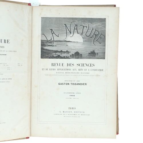 Tomo XXVII - La Nature - 1886