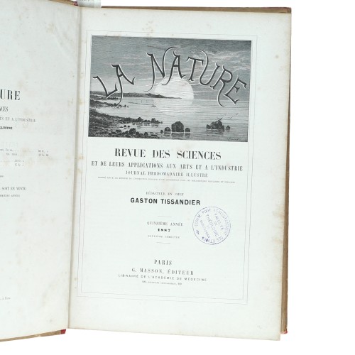 Tomo XXIX - La Nature - 1887