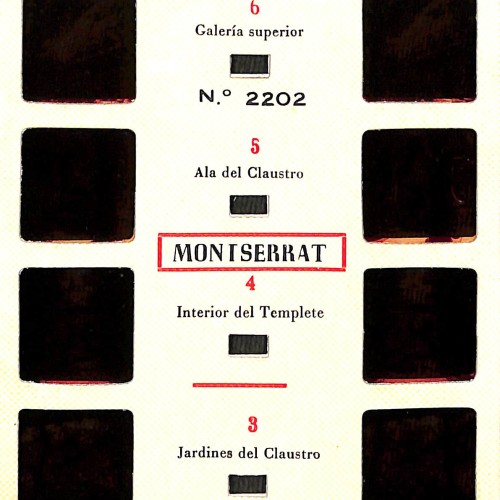 Claustro Románico de Montserrat (Vistas del 1 al 6)
