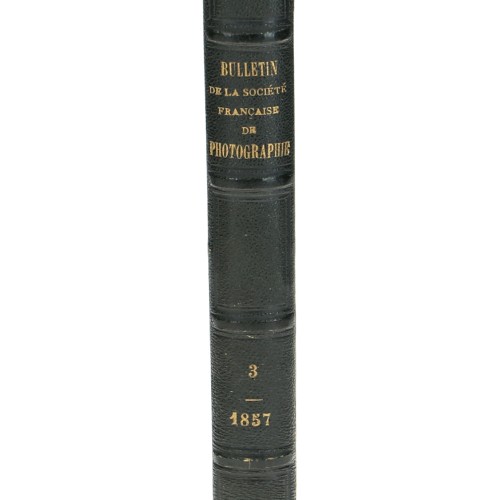 Tomo 3 - Bulletin de la Société Française de Photographie - 1857