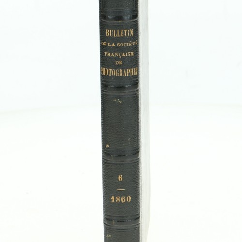 Tomo 6 - Bulletin de la Société Française de Photographie - 1860