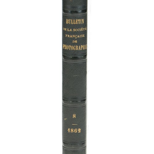 Tomo 8 - Bulletin de la Société Française de Photographie - 1862