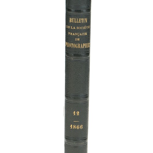 Tomo 12 - Bulletin de la Société Française de Photographie - 1866