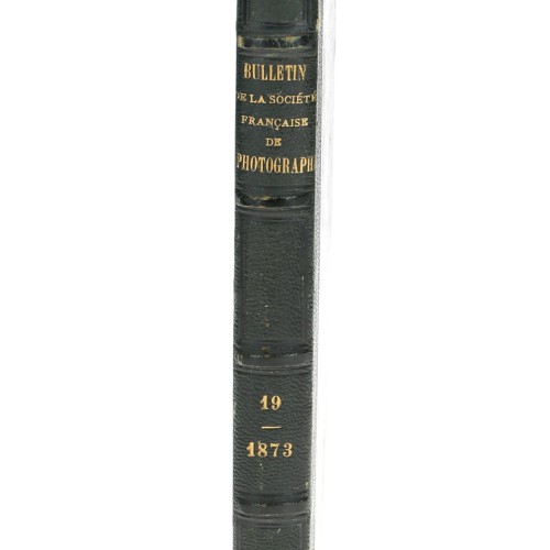 Tomo 19 - Bulletin de la Société Française de Photographie - 1873