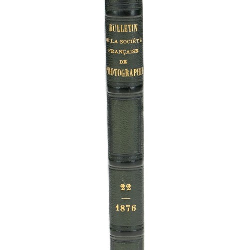 Tomo 22 - Bulletin de la Société Française de Photographie - 1876