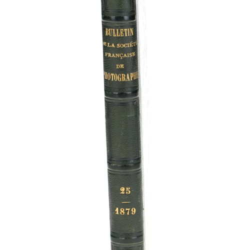 Tomo 25 - Bulletin de la Société Française de Photographie - 1879