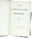 Tomo - Bulletin de la Société Française de Photographie - 1894