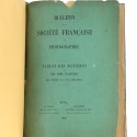 Catalogo bibliotheque e indice - Bulletin de la Société Française de Photographie - 1896