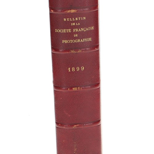 Tomo - Bulletin de la Société Française de Photographie - 1899