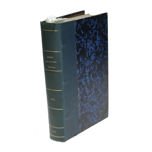 Tomo - Bulletin de la Société Française de Photographie - 1901