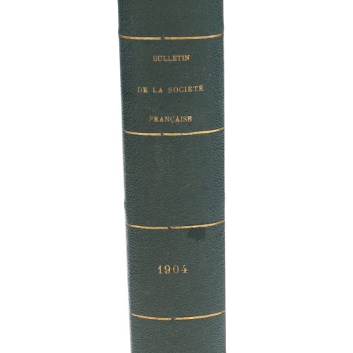 Tomo - Bulletin de la Société Française de Photographie - 1904