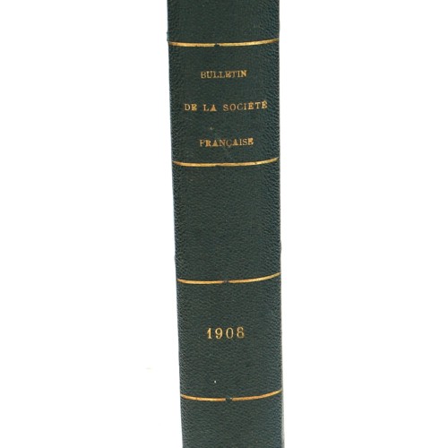 Tomo - Bulletin de la Société Française de Photographie - 1908