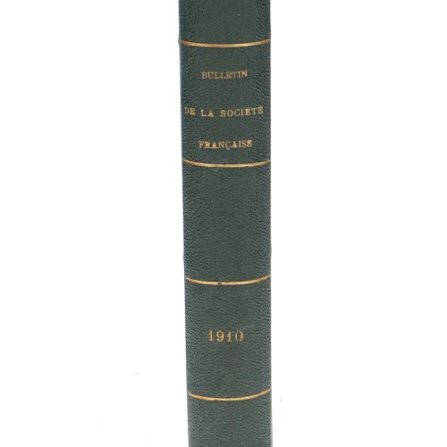 Tomo - Bulletin de la Société Française de Photographie - 1910