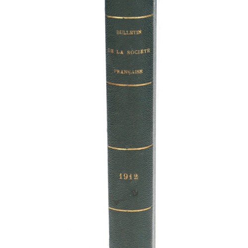 Tomo - Bulletin de la Société Française de Photographie - 1912