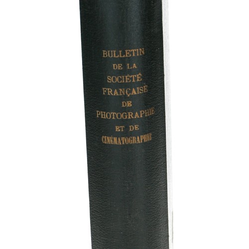Tomo - Bulletin de la Société Française de Photographie et de Cinematographe- 1918-1919