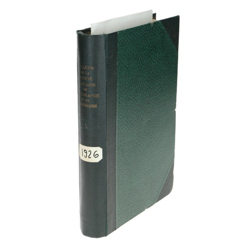 Tomo - Bulletin de la Société Française de Photographie et de Cinematographe- 1926