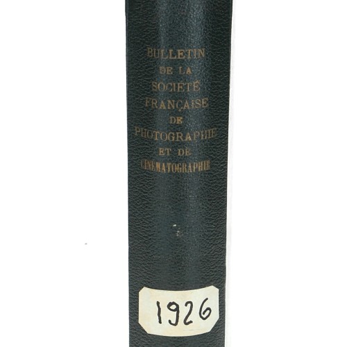 Tomo - Bulletin de la Société Française de Photographie et de Cinematographe- 1926