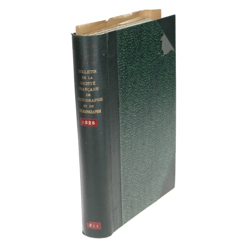 Tomo XII - Bulletin de la Société Française de Photographie et de Cinematographe- 1925