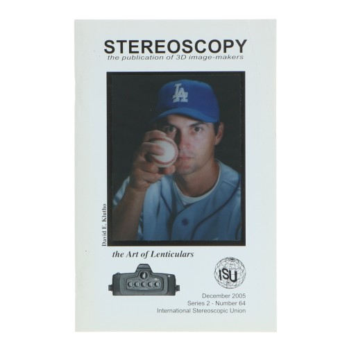 Revista Stereoscopy 64 the publication of 3D image-makers