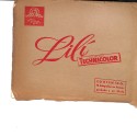 Sobre de distribución y fotocromo de título para el estreno de la película "Lilí" (1953)