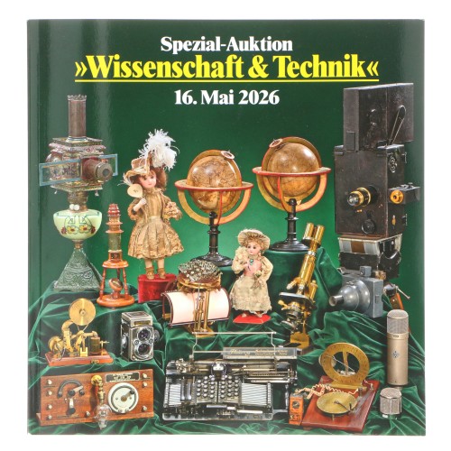 Catálogo Spezial-Auktion „Wissenschaft & Technik“ — 16. mayo 2026