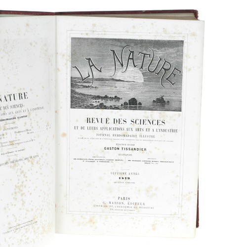 Tomo - La Nature - 1879