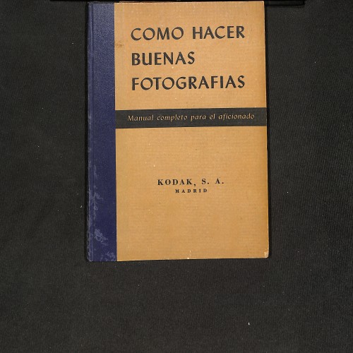 Cómo hacer buenas fotografías.