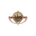 Broche arquitectónico de estilo Jugendstil (Modernismo alemán)