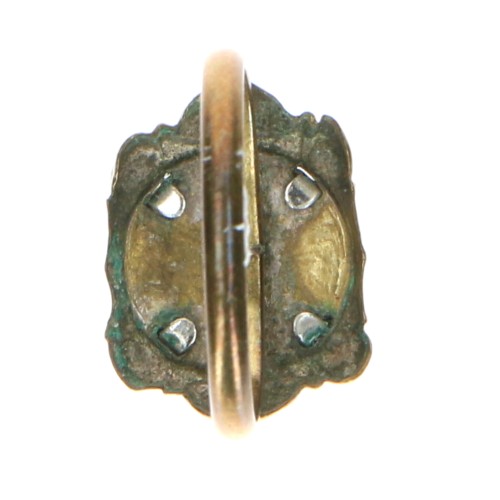 Broche de solapa circular