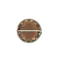 Broche de solapa apaisado o barrita.