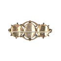 Medallón-broche de galería decorativa