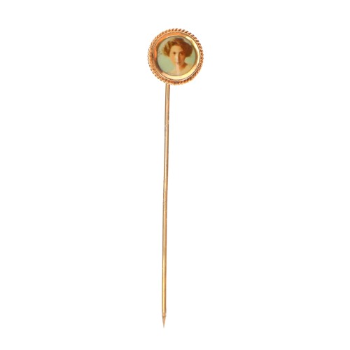 Alfiler de corbata o solapa (Stick pin / Cravat pin)