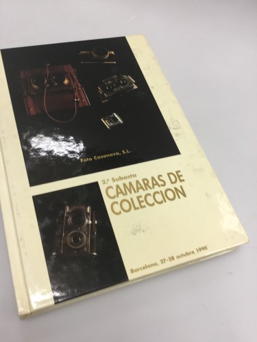 Libro 2ª subasta Cámaras de Coleccion 27-28 octubre 1990 (Español)