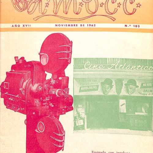 A.M.O.C.C. (Revista de la Asociación Mutual de Operadores de Cine de Cataluña) "Cine Atlántico"